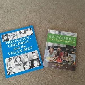 Plant-powered families Vegan Books Lot of 2